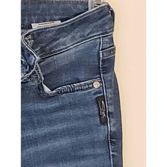 Women's Silver Jeans Co., Suki Slim Boot, W25/L33, Dark Blue - Picture 4 of 7